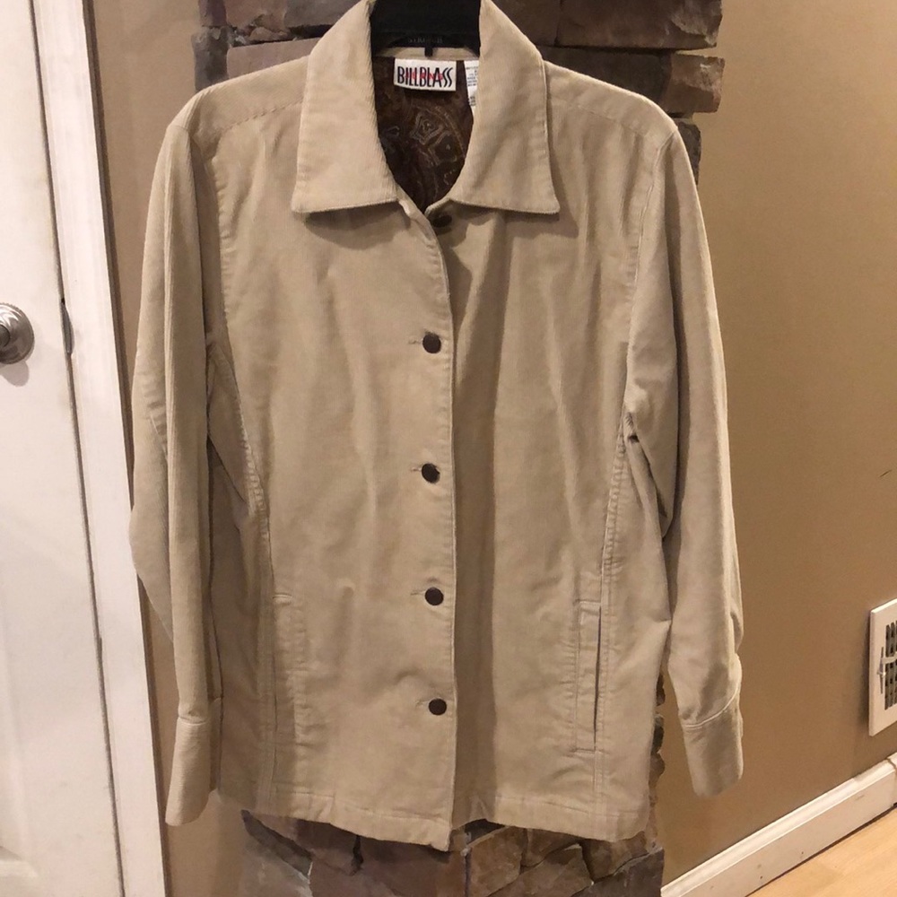 Bill Blass Jeans corduroy jacket small